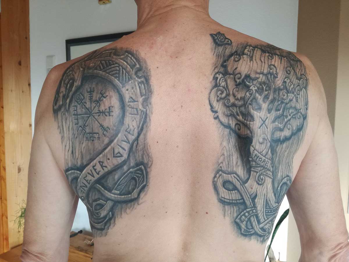 Never give up: Wie ein Tattoo Mut macht